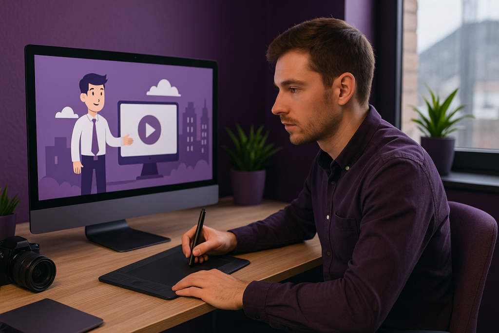 Animationsvideos in Karlsruhe – professionelle Motion Design und 3D-Animation