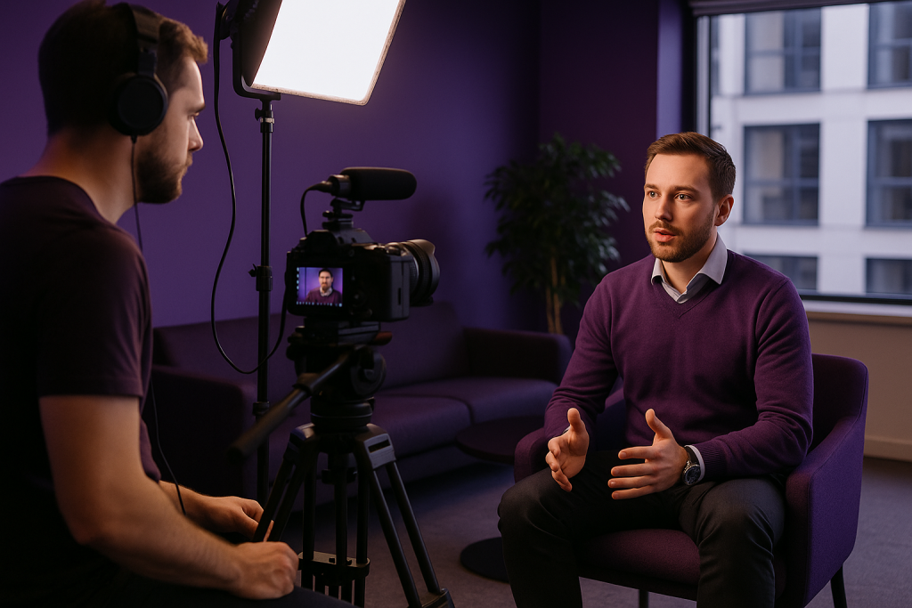 Professionelle B2B Videoproduktion und Filmproduktion